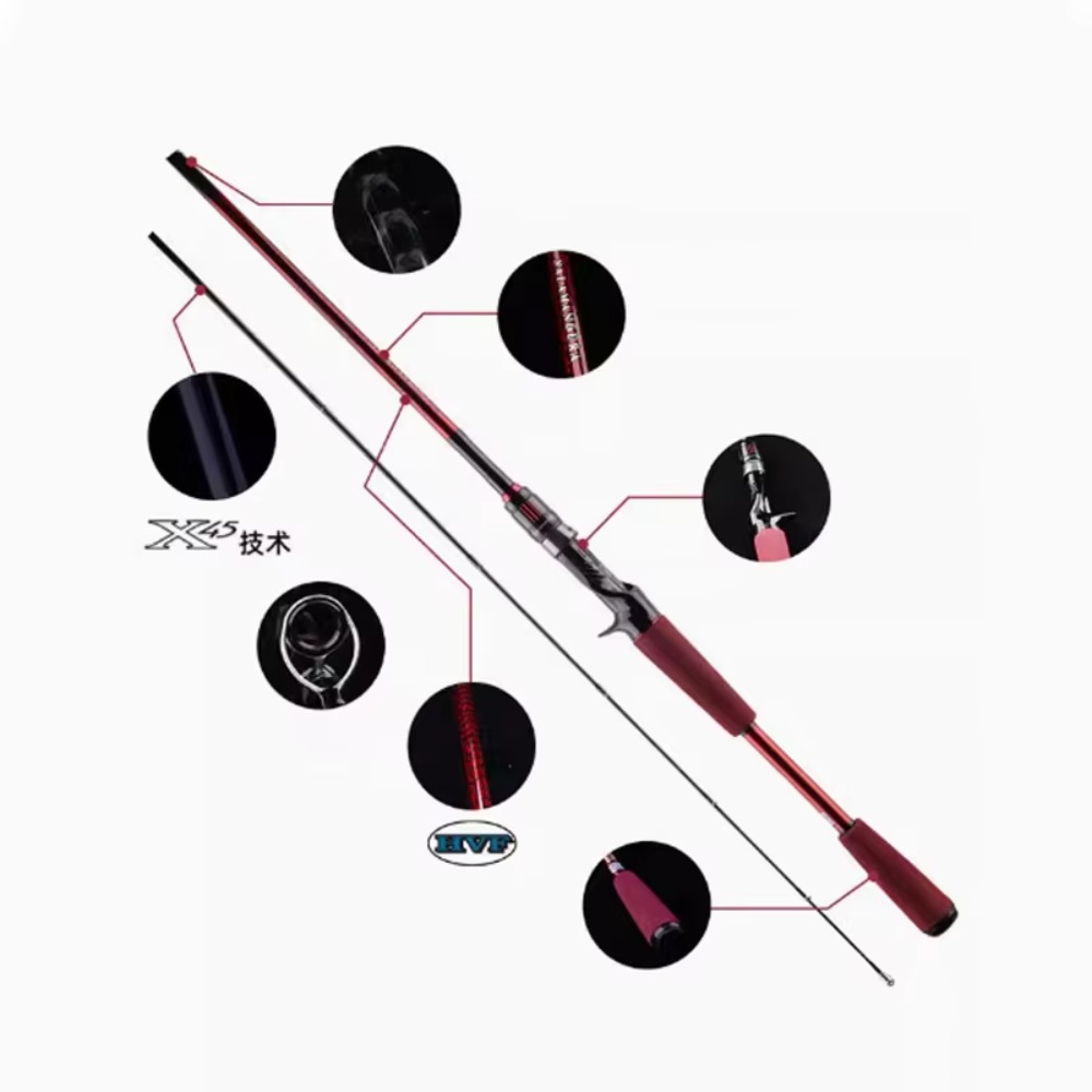 Carbon Fiber Lure Fishing Rod  - Fishing Rod Spinning review and price