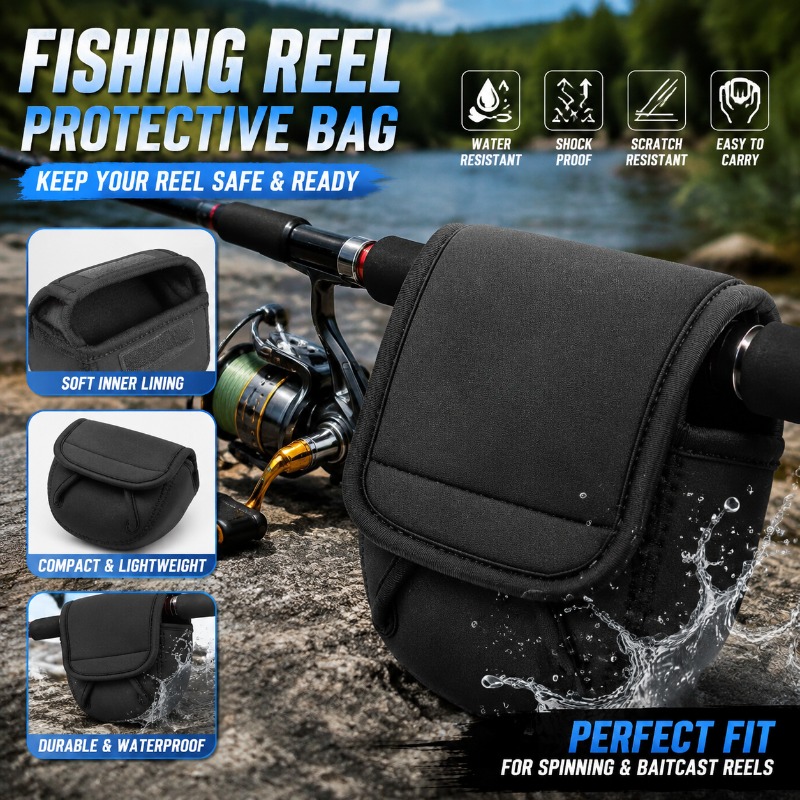 Fishing Reel Protective Cover  - Fishing Rod Case review and price